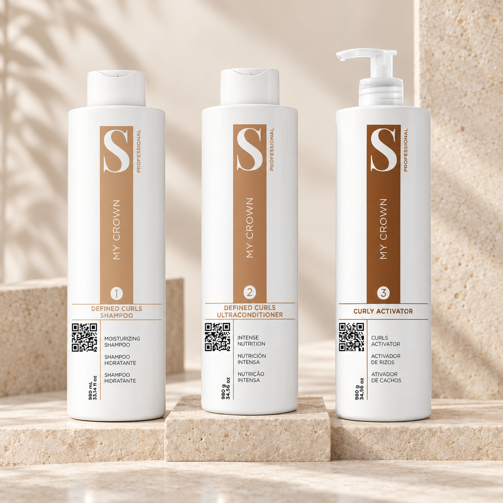 MY CROWN 3-Step Defined Curls Kit 980