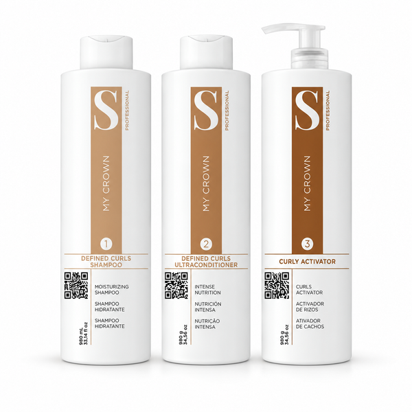 MY CROWN 3-Step Defined Curls Kit 980