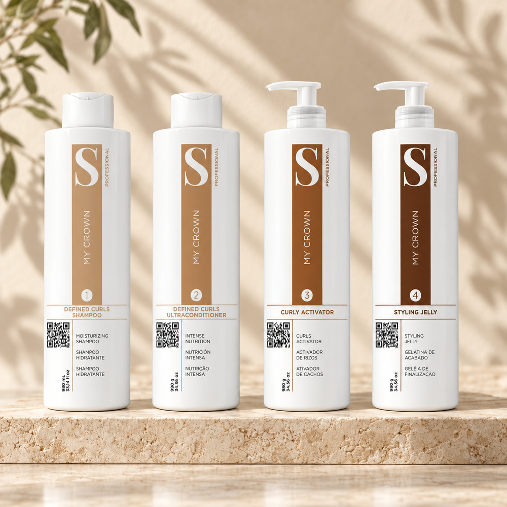 MY CROWN 4-Step Defined Curls Kit 980