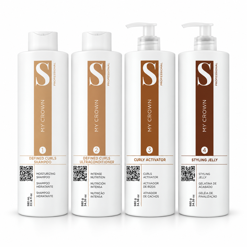 MY CROWN 4-Step Defined Curls Kit 980