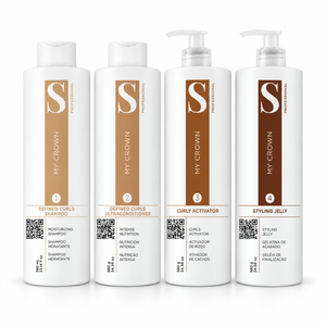 MY CROWN 4-Step Defined Curls Kit 980