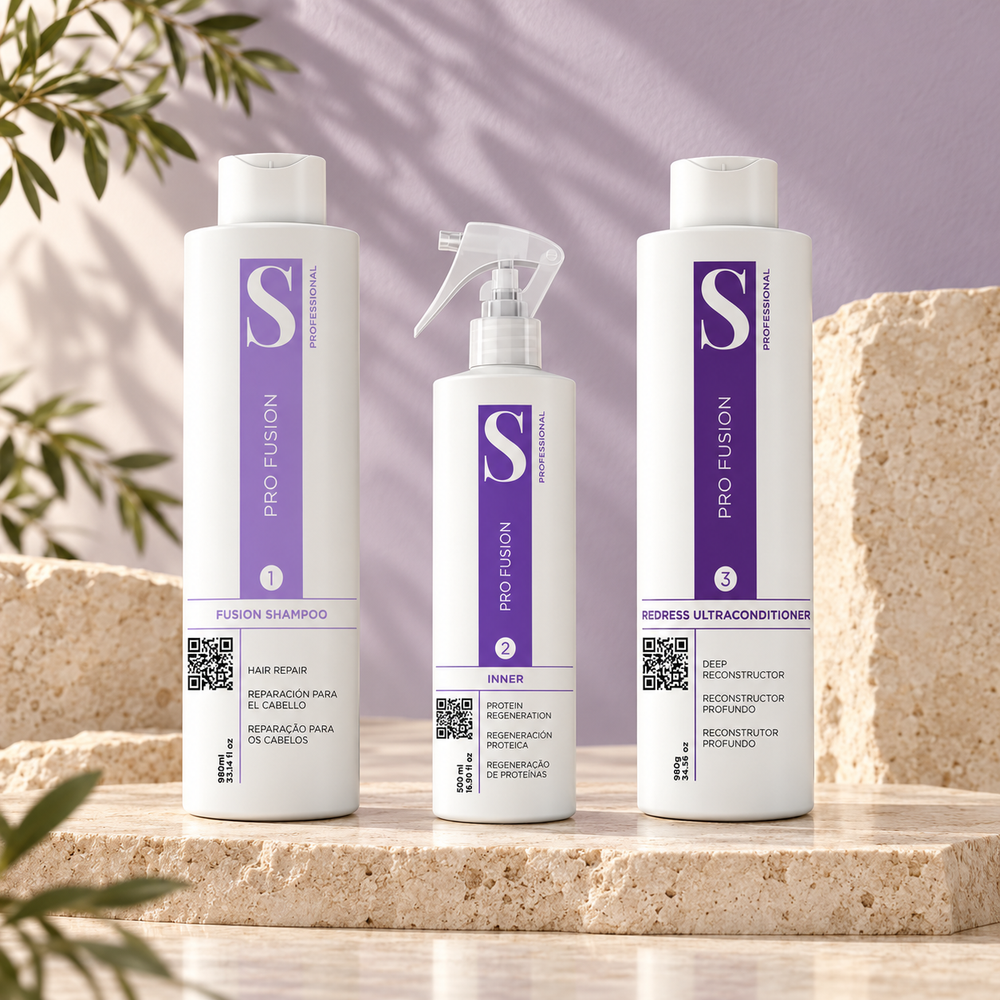 PRO FUSION 3-Step Shampoo, Inner & Redress Kit