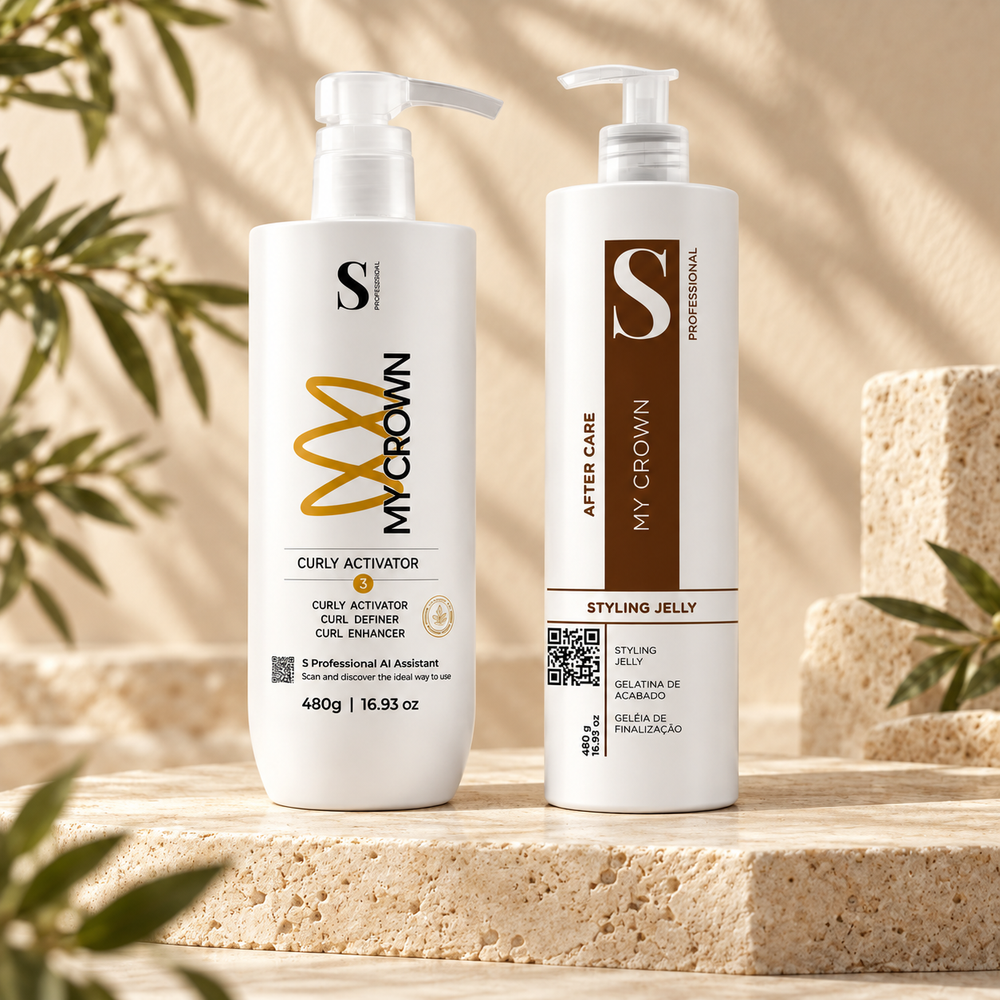 MY CROWN Curly Activator & Styling Jelly Duo Kit 480g